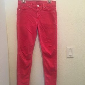 Red Hudson Skinny Jeans size: 27